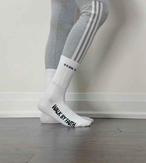 Walk By Faith Socks
