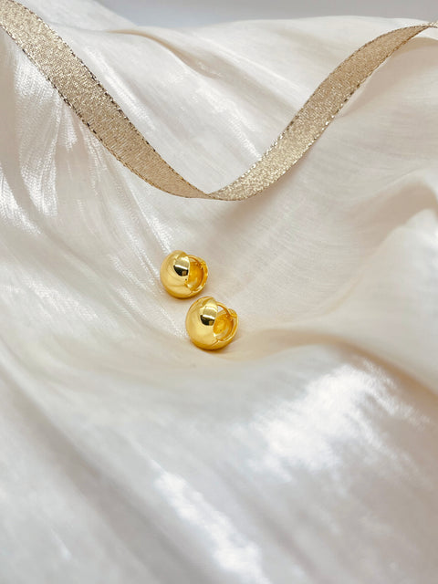 Dôme d’Or Earrings (Golden Dome)